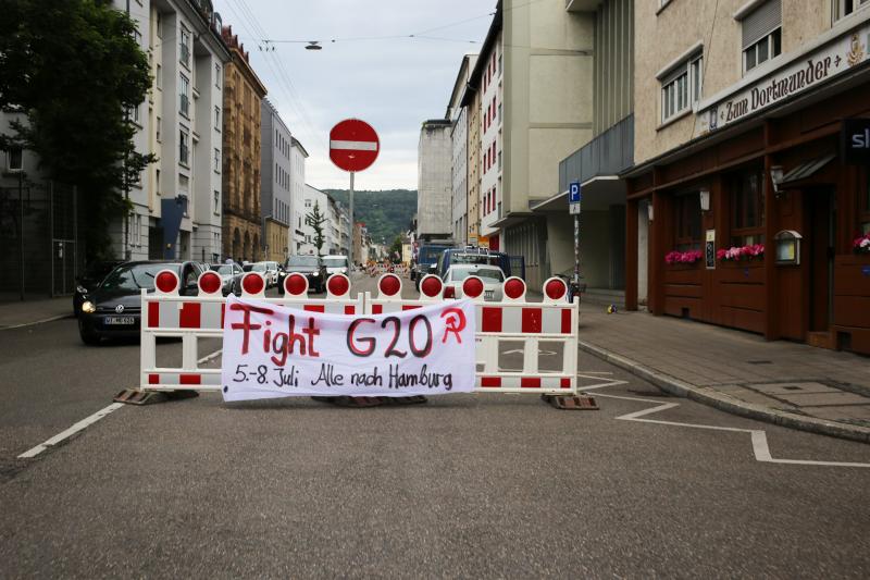 Stadtverschönerung Transparent