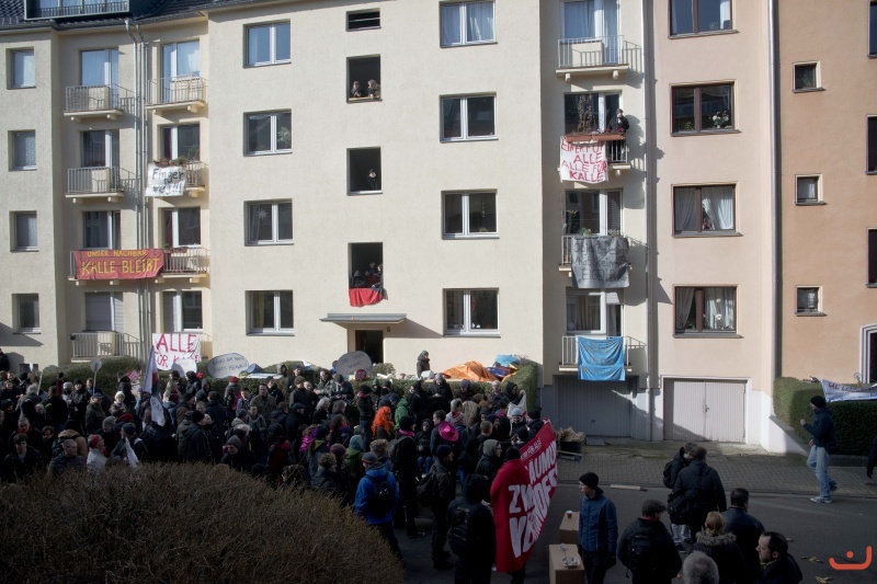 Gegen Zwangsräumungen in Köln (1)