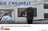 Bangert (l.) als Wahlkämpfer von "Die Freiheit" 2013 in Niedersachsen in einem Youtube-Video von Manfred Wehder