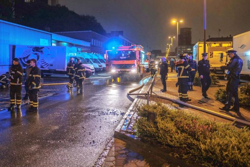 Die Feuerwehr rückte mit 20 Einsatzkräften aus