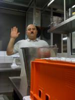 Georgi Georgiev in der Küche des Freiburger Colombi-Hotels