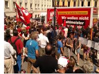 Protest Bismarckplatz