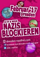 Februar ’17 Dresden: Alte &amp; neue Nazis blockieren!