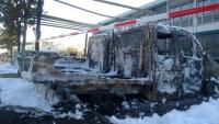 Sieben Fahrzeuge der Bundeswehr sind bei einem Feuer in Rostock ausgebrannt
