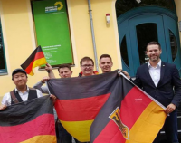 Junge Alternative zu Deutschland mit Thao, Joel, Thorsten, Willi