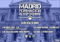 Demonstration „Acción social en Europa“  am 26. September 2015 in Madrid