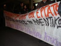 Besetzungen in Athen in Solidaritaet mit Hungerstreikenden Nikos Romanos 3