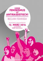 12. März Unser Feminismus ist antirassistisch