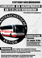 Gemeinsam den Naziaufmarsch am 17.01.2015 in Magdeburg verhindern