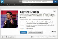 Lawrence Jacobs auf Linked-In - zuallererst Vizepräsident des WCF