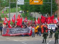Revolutionäre 1. Mai Demo in Karlsruhe 2010