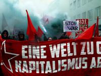 Stuttgart: Effekte auf der revolutionären Demo