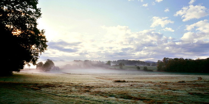 Limousin: In dieser beschaulichen Landschaft soll das Manifest mit spitzem Federkiel auf Büttenpapier entstanden sein.... Foto: imago