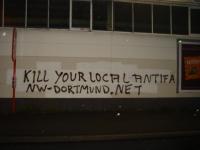 kill your local antifa - sprayerei 1