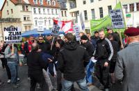 Angriff auf die DGB-Kundgebung in Weimar