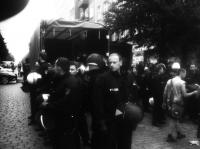 Polizei räumt Flohmarkt - 1