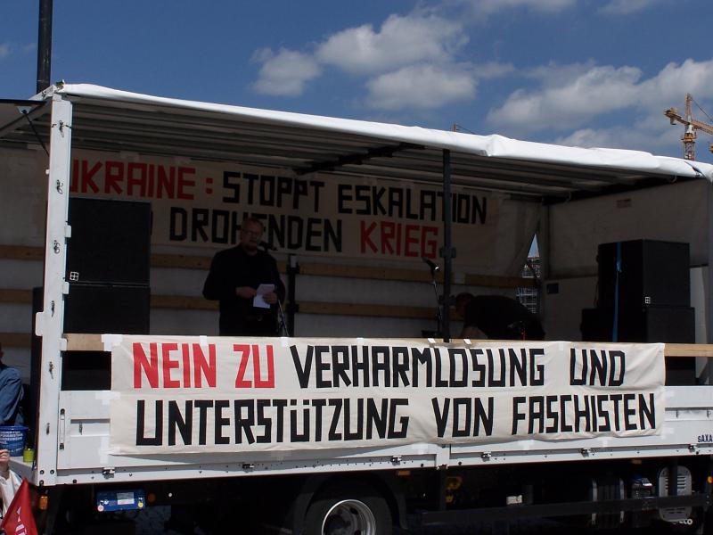 Ukraine-Friedensdemo in Berlin 14