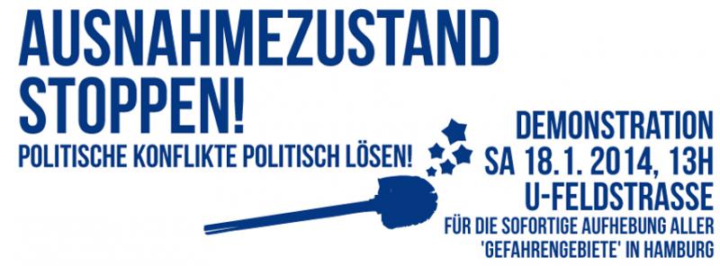 [HH] Demo: Ausnahmezustand stoppen!