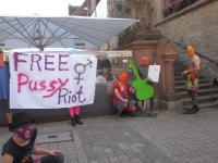 Free Pussy Riot am alten Rathaus
