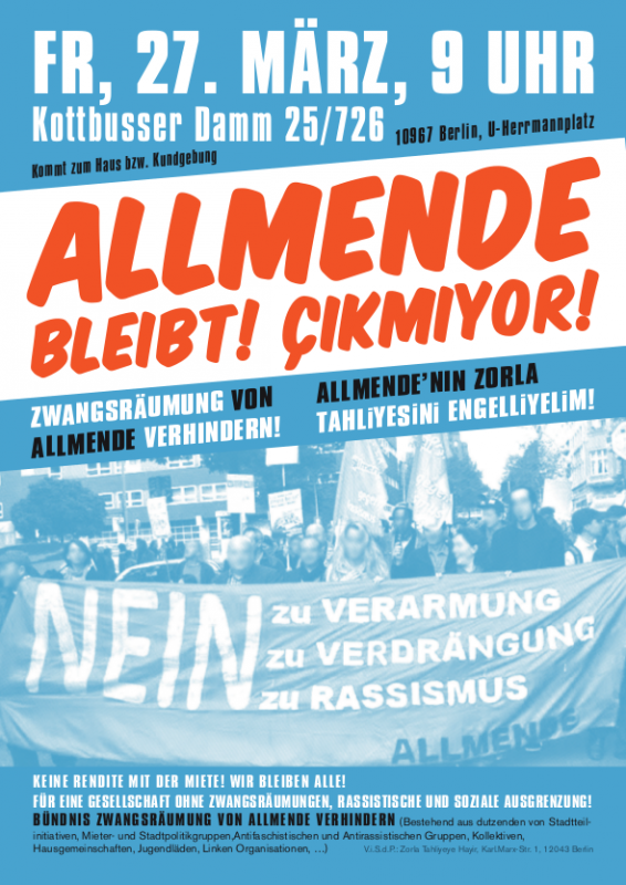 Allmende-Flyer Vorderseite