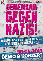 Gemeinsam gegen Nazis! am 30. April 2013 in Berlin Schöneweide