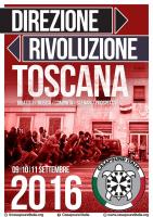 Direzione Rivoluzione 2016 - CasaPound Italia - Toscana