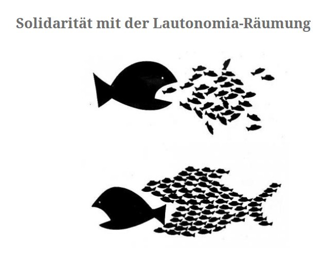 Solidarität mit Lautonomia