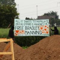 All it takes to humiliate an evil empire is an honest act – Free Bradley Manning and all political prisoners!