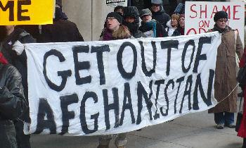 get out of Afghanistan