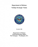 Cover: NetOps Strategic Vision