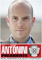 Mauro Antonini als CasaPound Kandidat in Rom