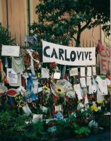 Erinnerungsstätte für Carlo Giuliani in Genova(2002)