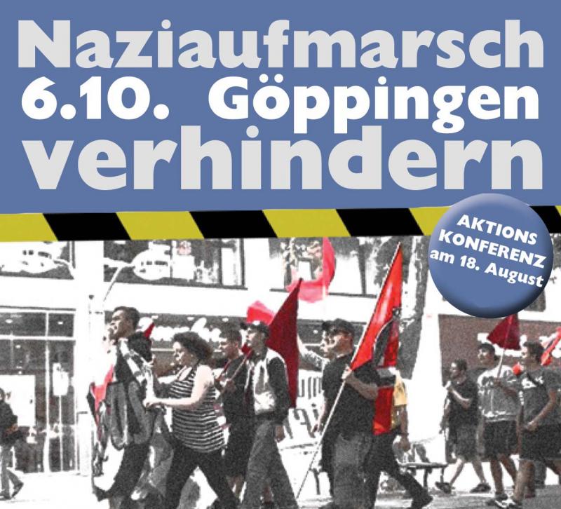 Naziaufmarsch 6.10. Göppingen verhindern