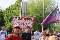 Kiel: Räumung der Wagengruppe Schlagloch + Demo 7
