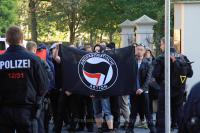 Proteste am Rande:Antifas gegen Naziaufmarsch in Döbeln