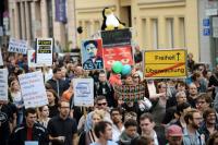 Demo gegen Überwachung