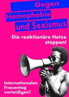 Gegen Homophobie und Sexismus