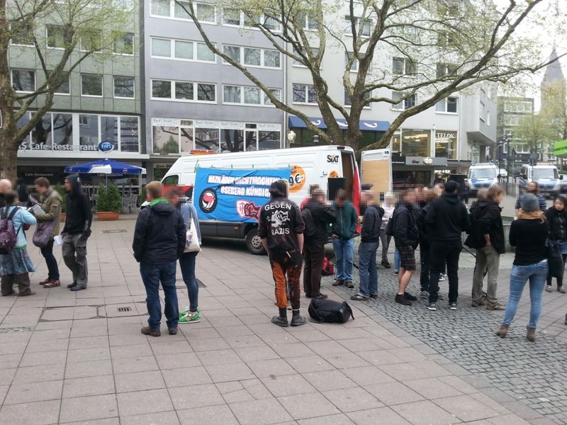 Essen: Protest gegen Nazi-Laden 5