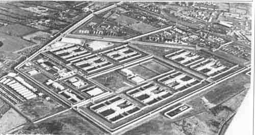 H-Blocks of Long Kesh Prison, Occupied Ireland, where ten men died on Hunger Strike in 1981