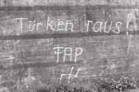 FAP-Sprayerei in LA-Werne Ende der 80ziger (Foto Azzoncao-Archiv)