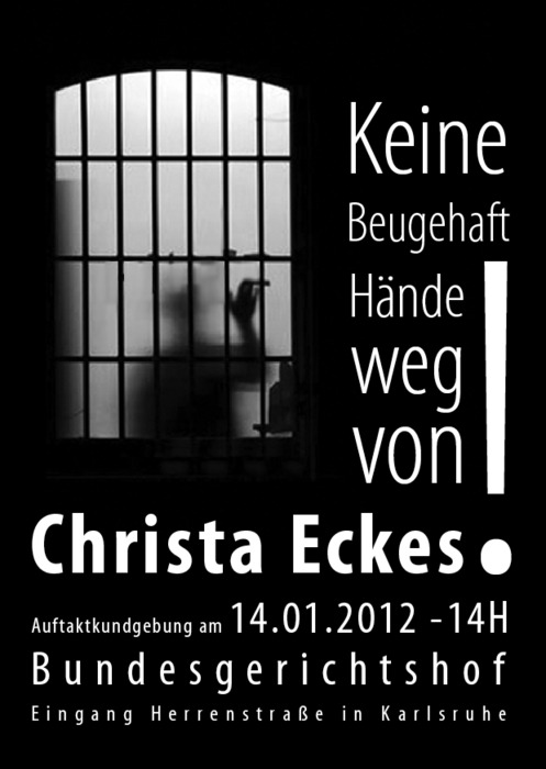 Hände weg von Christa Eckes!