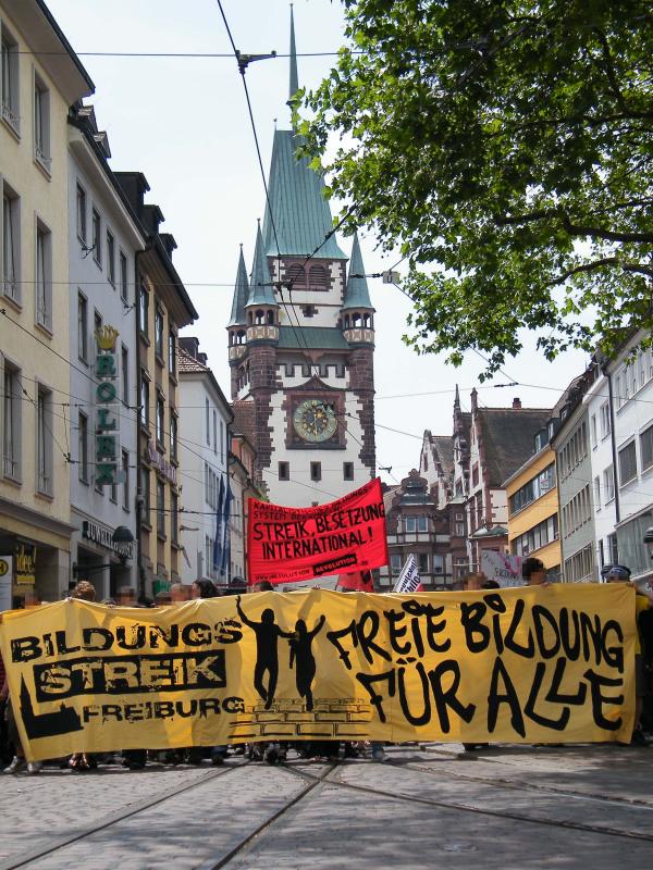 Kurz vorm Bertoldsbrunnen