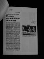 NO-Prozeß 16.3.1994 Pressausschnitte NO (Azzoncao-Archiv)