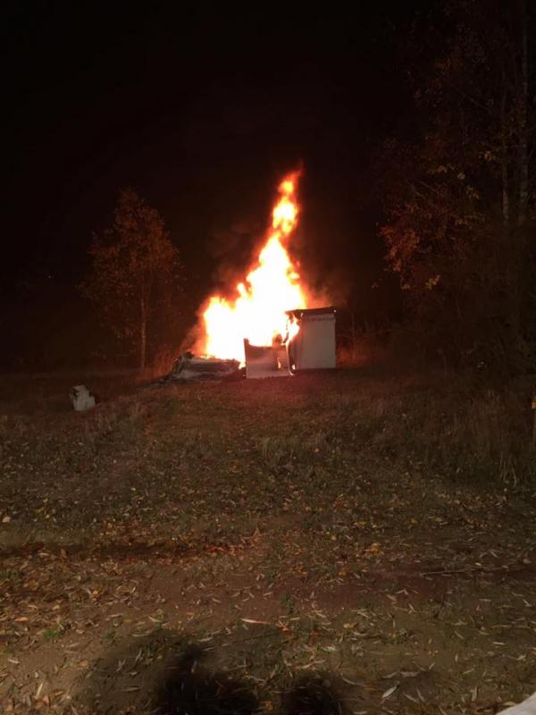 Brandanschläge gegen RWE am Tagebau Hambach