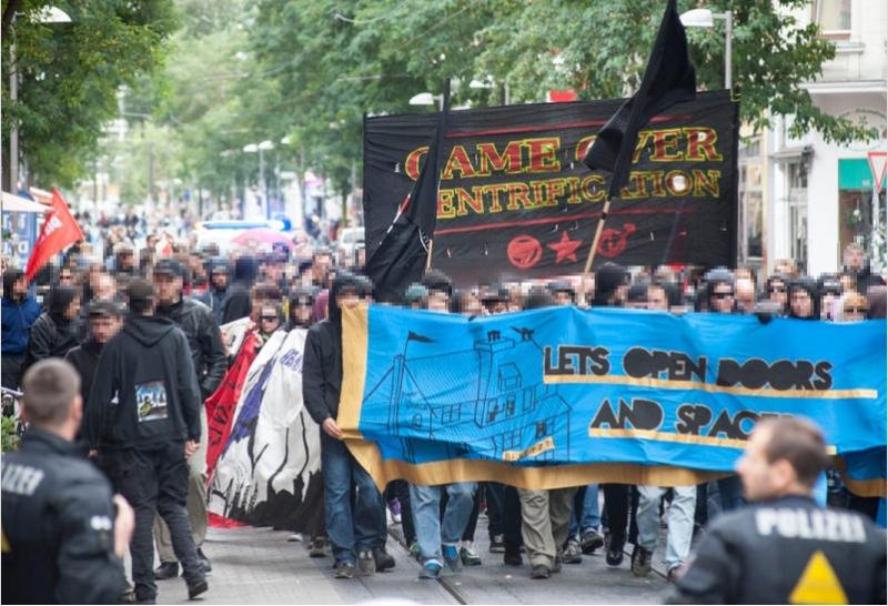 (H) 300 entschlossen gegen Gentrifizierung