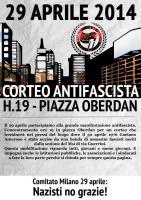 Antifademo am 29.04.2014 in Milano