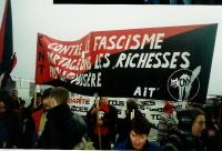 29. März 1997 Strassbourg VII Demonstration gegen den FN (Foto: Antifa, die kleinen Strolche)