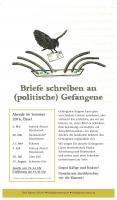 Briefe schreiben an (politische) Gefangene