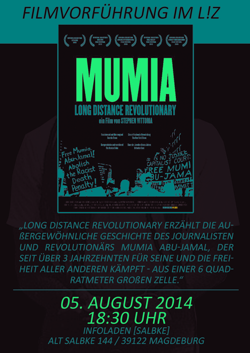 'MUMIA - Long Distance Revolutionary' im L!Z