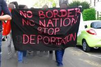 Spontandemonstration durch die Bonner Südstadt